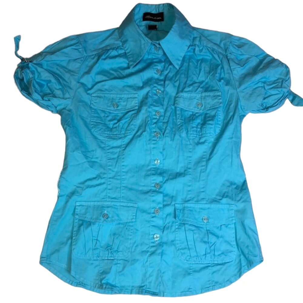 Short Sleeve Button Down